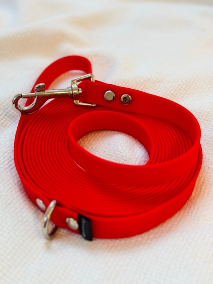 PUPPYMOUR Linka treningowa czerwona