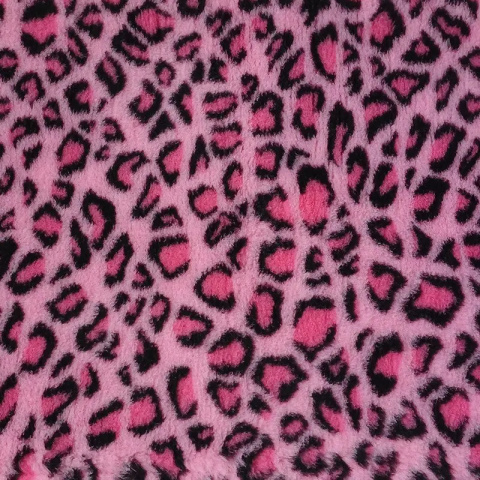 BUBA Dry bed legowisko antypoślizgowe różowy leopard BUBA Dry bed legowisko antypoślizgowe różowy leopard