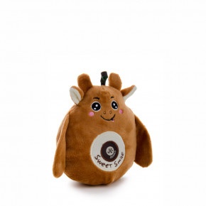 JK ANIMALS Pluszowa krówka 16 cm