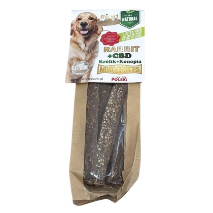 MILORD Mięsne ciastka królik CBD 80 g