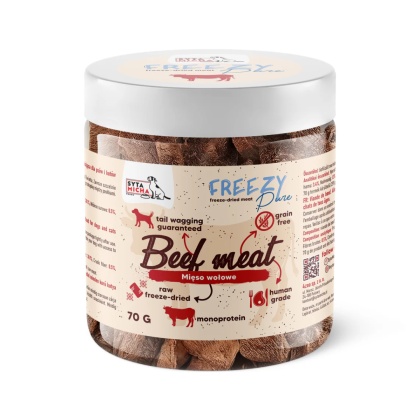 SYTA MICHA 100% liofilizowane mięso wołowe 70 g