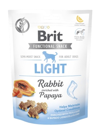 BRIT Functional Snack Light królik i papaja 150 g