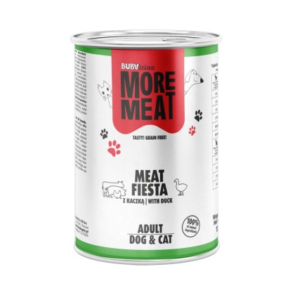 BUBAlicious Karma mokra z kaczką 1200 g