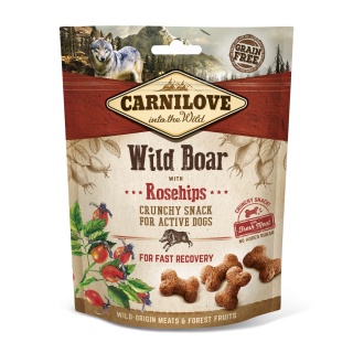CARNILOVE Crunchy Snack dzik i owoce dzikiej róży 200 g