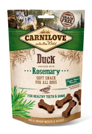 CARNILOVE Semi Moist Snack kaczka z rozmarynem 200 g