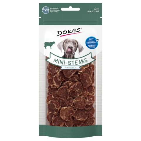 DOKAS Mini Steaks wołowina 50 g