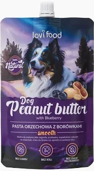 LOVI FOOD Pasta orzechowa z borówkami 300 g
