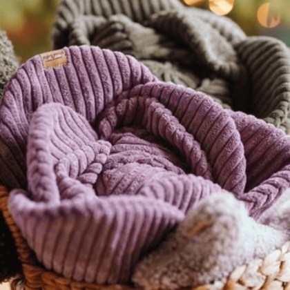 PSYKRYJMNIE Zabawka węchowa kapusta fiolet