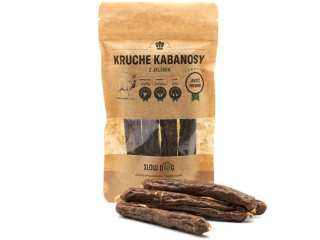 SLOW DOG Kabanosy z jelenia 100 g