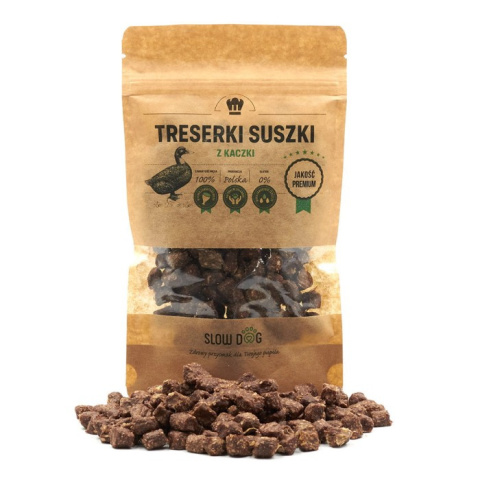 SLOW DOG Treserki z kaczki 100 g SLOW DOG Treserki z kaczki 100 g