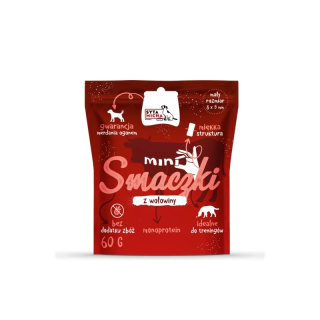 SYTA MICHA Mini smaczki z wołowiny 60 g