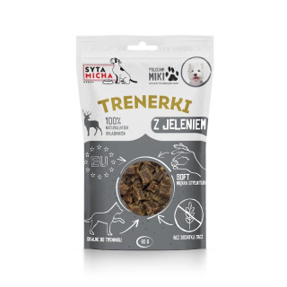 SYTA MICHA Trenerki z jeleniem 80 g