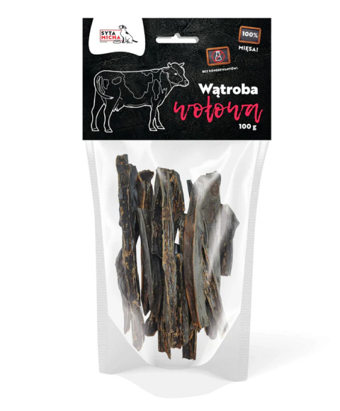 SYTA MICHA Wątróbka wołowa 100g SYTA MICHA Wątróbka wołowa 100g