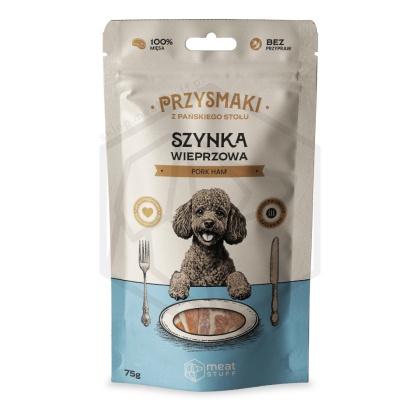 MEAT STUFF Przysmaki z pańskiego stołu szynka wieprzowa 75 g