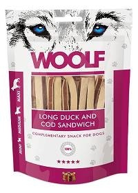 WOOLF Przysmak Long Duck and Cod Sandwich kaczka z dorszem 100 g