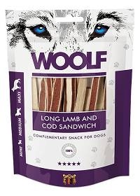 WOOLF Przysmak Long Lamb and Cod Sandwich jagnięcina z dorszem 100 g