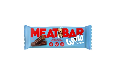 WOW DOG Baton mięsny z kurczaka 40 g - 2 szt WOW DOG Baton mięsny z kurczaka 40 g - 2 szt