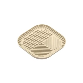 FIBOO Fiboowl miskomata 19x19 cm beżowa