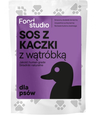 FOOD STUDIO Sos z kaczki z wątróbką 100 ml