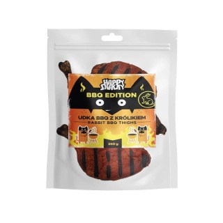 HAPPY SNACKY Udka BBQ z królikiem 240 g