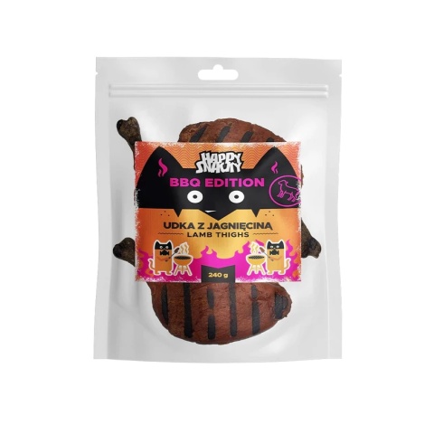 HAPPY SNACKY Udka BBQ z jagnięciną 240 g