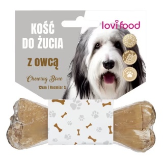 LOVI FOOD Kość z owcą S 12 cm