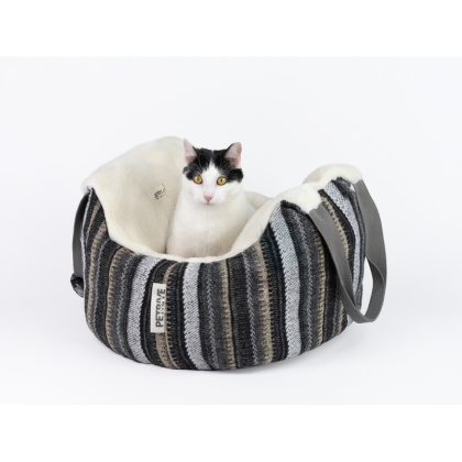 PETRIVE 3w1 torba, fotelik oraz legowisko w paski