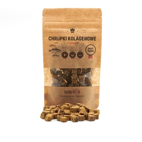 SLOW DOG Chrupki kolagenowe z dorsza 100 g