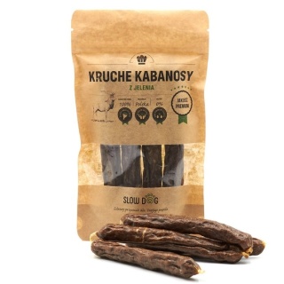 SLOW DOG Kabanosy z jelenia 100 g