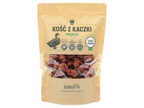 SLOW DOG Kość z kaczki (miękka) 250 g SLOW DOG Kość z kaczki (miękka) 250 g