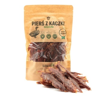 SLOW DOG Suszona pierść z kaczki 250g