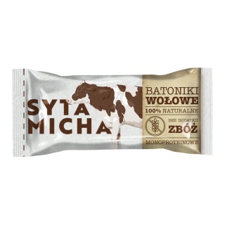 SYTA MICHA Batoniki wołowe dla psa 25g