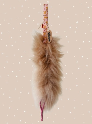 Szarpak pleciony futro beżowe/kapibary SUPER OKAZJA