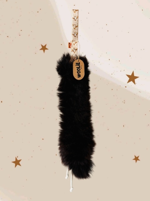 Szarpak pleciony futro ciemne/sowy SUPER OKAZJA