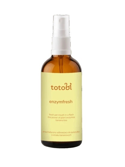 TOTOBI Enzymatyczny odświeżacz do pyszczka  o smaku banana 100 ml