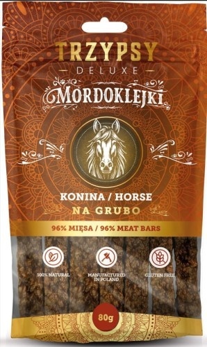 TRZYPSY Mordoklejki na grubo konina 80 g