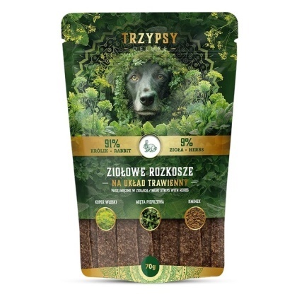 TRZYPSY Ziołowe rozkosze paski królik 70 g