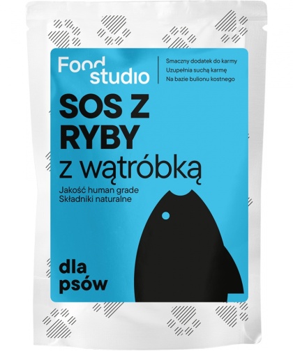 FOOD STUDIO Sos z ryby z wątróbką 100 ml