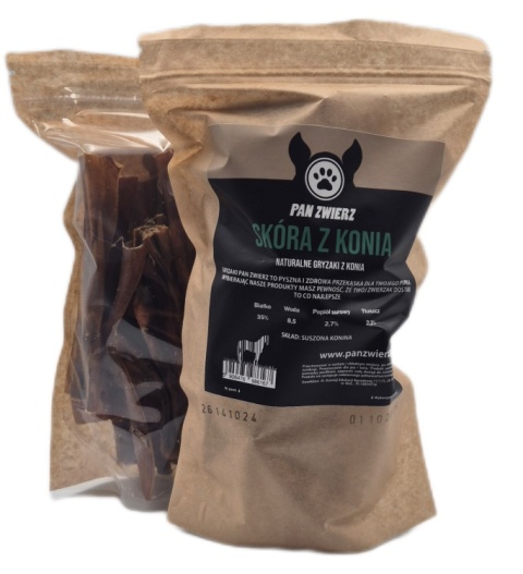 PAN ZWIERZ Skóra z konia 300 g