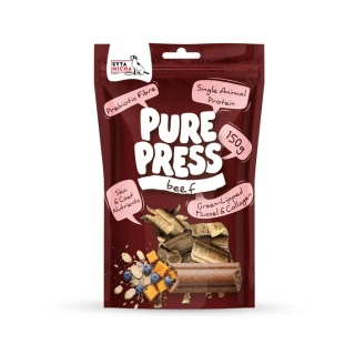 SYTA MICHA Smaczki tłoczone na zimno dla psa Pure Press Wołowina 150 g