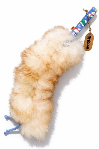 Szarpak pleciony dla dużych psów futro muflon/misie w sweterkach SUPER OKAZJA